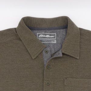 Eddie Bauer Men’s Polo Large Green